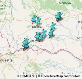 Mappa Via Sicilia, 94010 Nissoria EN, Italia (12.14)