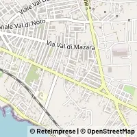 Map Mazara del Vallo