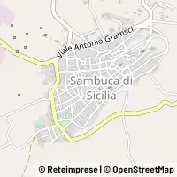 Map Sambuca di Sicilia