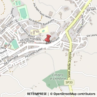 Mappa Corso Umberto, 554, 94013 Leonforte, Enna (Sicilia)