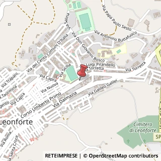 Mappa Corso Umberto, 256, 94013 Leonforte, Enna (Sicilia)