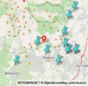 Mappa Via A, 95030 Pedara CT, Italia (5.20583)