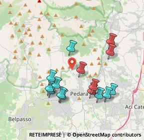 Mappa Via A, 95030 Pedara CT, Italia (4.08533)