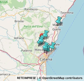 Mappa Via A, 95030 Pedara CT, Italia (15.22167)
