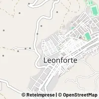 Mapa Leonforte