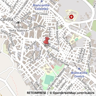 Mappa Via Vittorio Emanuele, 266, 95033 Biancavilla, Catania (Sicilia)