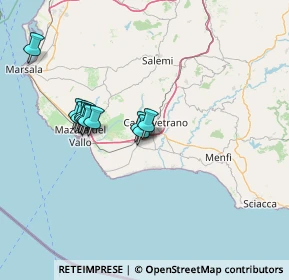 Mappa Castelvetrano, 91021 Campobello di Mazara TP, Italia (13.41818)