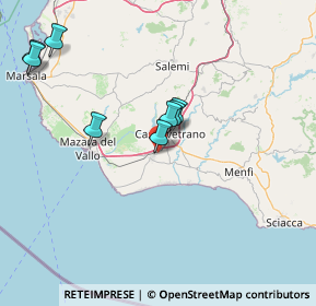 Mappa Castelvetrano, 91021 Campobello di Mazara TP, Italia (23.93545)