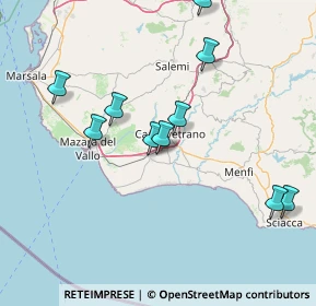 Mappa Castelvetrano, 91021 Campobello di Mazara TP, Italia (19.34636)