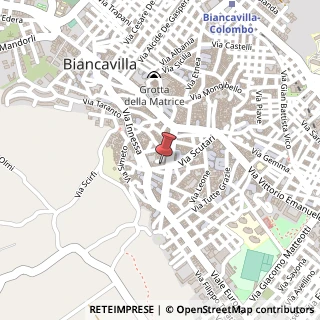 Mappa Via Imperia, 17, 95033 Biancavilla, Catania (Sicilia)