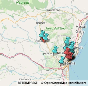 Mappa Via Umberto, 95033 Biancavilla CT, Italia (19.2225)