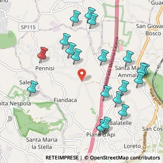Mappa Via Roccamena, 95024 Acireale CT, Italia (1.383)