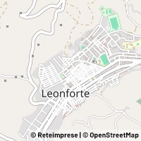 Karte Leonforte