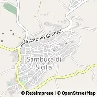 Mapa Sambuca di Sicilia