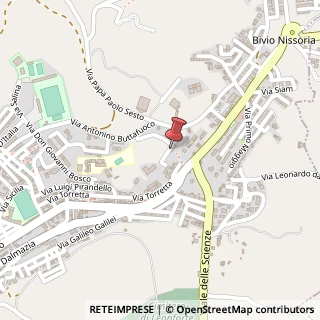 Mappa Via Paolo Borsellino, 11, 94013 Leonforte, Enna (Sicilia)