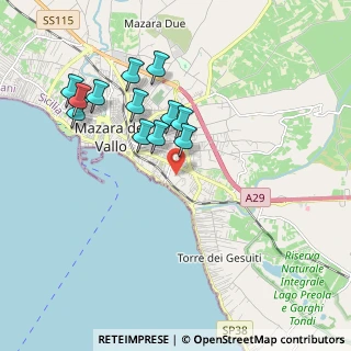 Mappa Via Catullo, 91026 Mazara del Vallo TP, Italia (2.03167)
