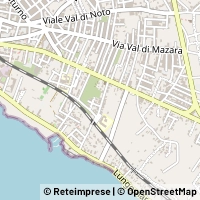 Map Mazara del Vallo