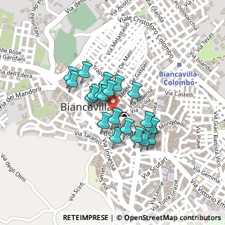 Mappa Via Antonio Gramsci, 95033 Biancavilla CT, Italia (0.167)