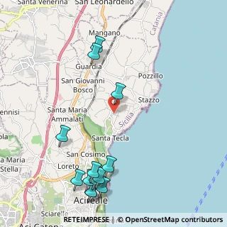 Mappa Via Longi, 95024 Acireale CT, Italia (3.03385)