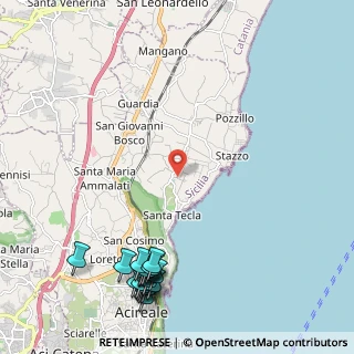 Mappa Via Longi, 95024 Acireale CT, Italia (3.39611)