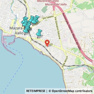 Mappa Via Gemma S, 91026 Mazara del Vallo TP, Italia (1.33364)