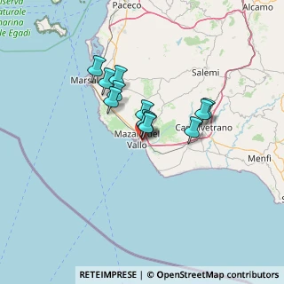 Mappa Via Gemma S, 91026 Mazara del Vallo TP, Italia (10.68167)