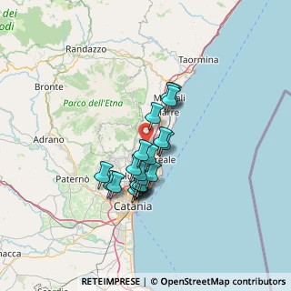 Mappa Via Bertiolo, 95024 Acireale CT, Italia (11.5815)