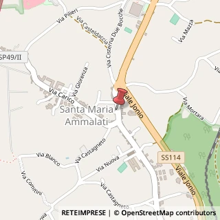 Mappa Via Provinciale Per Santa Maria Ammalati, 373, 95024 Acireale, Catania (Sicilia)