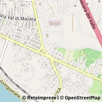 Map Mazara del Vallo