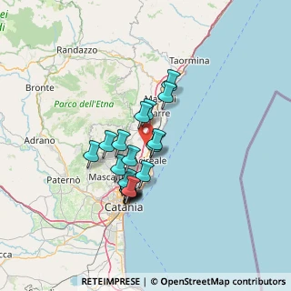 Mappa Via Caldaro, 95024 Acireale CT, Italia (12.0815)
