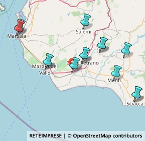 Mappa A29 Palermo - Mazara del Vallo, 91021 Campobello di Mazara TP, Italia (19.01286)