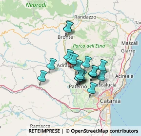 Mappa Via Castriota, 95033 Biancavilla CT, Italia (10.39)