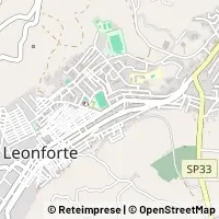 Mapa Leonforte