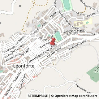 Mappa Corso Umberto, 349, 94013 Leonforte, Enna (Sicilia)