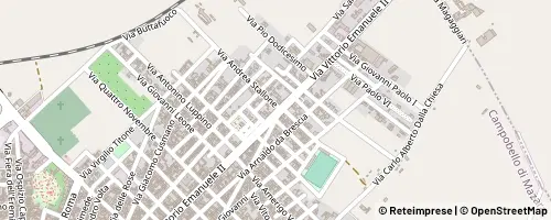 Mappa Campobello di Mazara