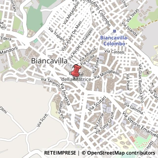 Mappa Via Vittorio Emanuele,  456, 95033 Biancavilla, Catania (Sicilia)