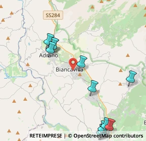 Mappa 95033 Biancavilla CT, Italia (6.22214)