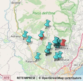 Mappa Via Firenze, 95030 Ragalna CT, Italia (6.87526)