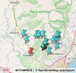 Mappa Via Firenze, 95030 Ragalna CT, Italia (6.5595)