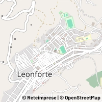 Karte Leonforte