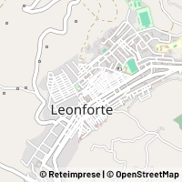 Karte Leonforte