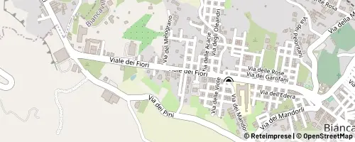 Mappa Biancavilla