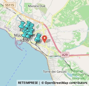 Mappa Via Paolo VI, 91026 Mazara del Vallo TP, Italia (1.76417)