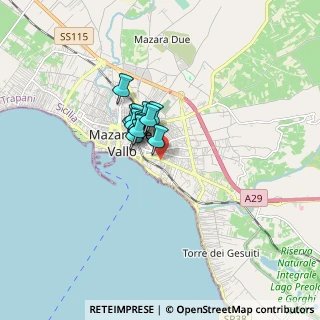 Mappa Viale Francia, 91026 Mazara del Vallo TP, Italia (1.02333)