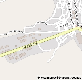 Mappa Via Palermo, 94017 Regalbuto EN, Italia (0.10385)