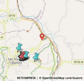 Mappa Contrada Passo, 92022 Cammarata AG, Italia (2.984)