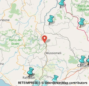 Mappa Contrada Passo, 92022 Cammarata AG, Italia (34.9115)