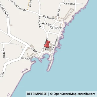 Mappa Via Spiaggia, 18, 95024 Acireale, Catania (Sicilia)