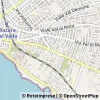 Mapa Mazara del Vallo