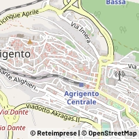 Kort Agrigento